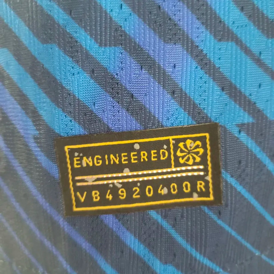 2026/27 France Home Blue Player Version Soccer Jersey Detail 2