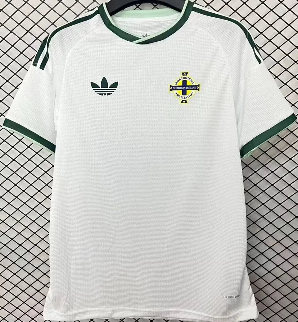 2026/27 North Ireland Away White Fans Soccer Jersey Front