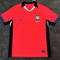 2025/26 South Korea Home Red Fans Soccer Jersey Front