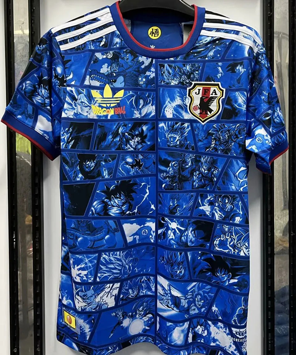 2024 Japan Dragon Ball Blue Fans Jersey Front