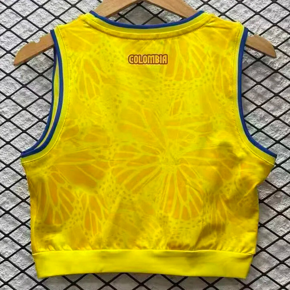 2026/27 Colombia Home Women Yoga Vest Jersey 女 Back