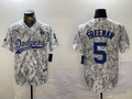 Men's Los Angeles Dodgers Freddie Freeman #5 Arctic Camo 2024 Salute to Service Limited Jerseys