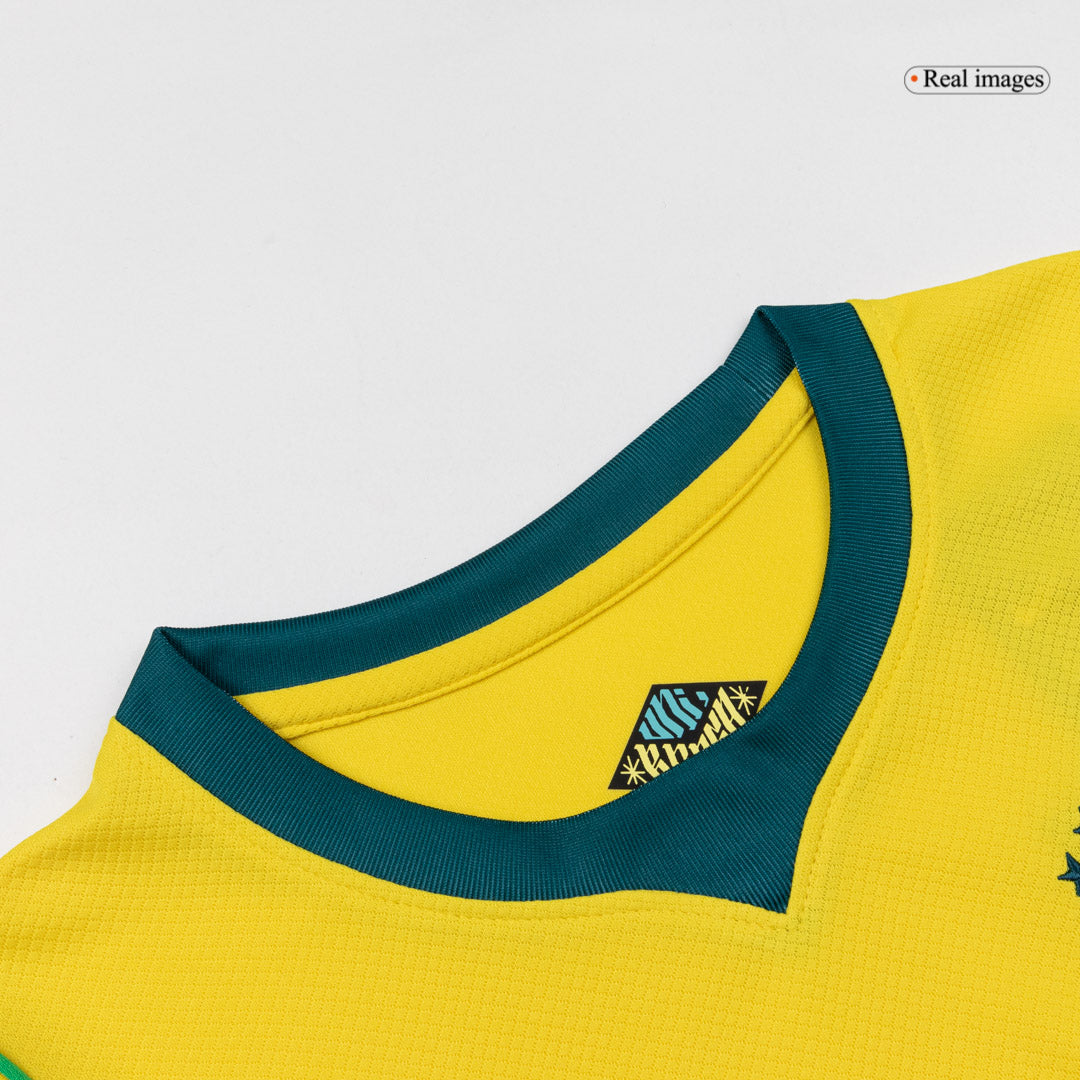 Kids Brazil Home Jersey Kit World Cup 2026 Image 6