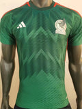 2022/23 Mexico Home Green Player Soccer Jersey Front