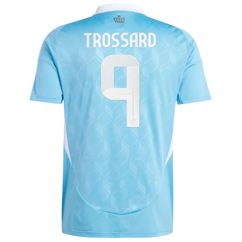 TROSSARD #9 Belgium Away Fans Soccer Jersey 2024/25 ★★ Front