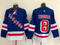 Men's New York Rangers Jacob Trouba #8 Blue Player Game Jerseys