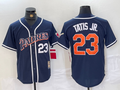 Men's San Diego Padres Fernando Tatis Jr. #23 Navy Replica Player Jerseys