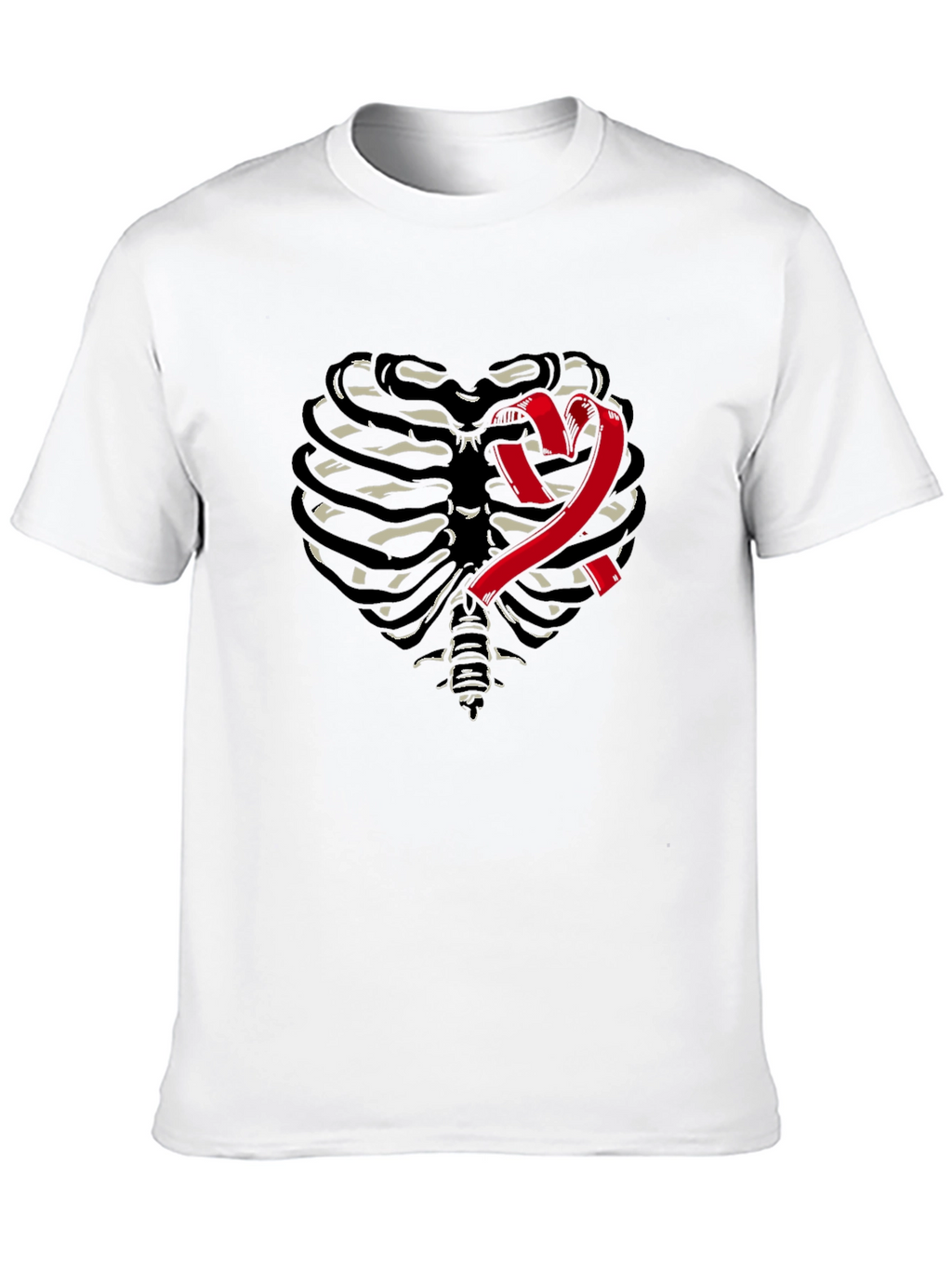 Heart Rib Cage Awareness T-Shirt