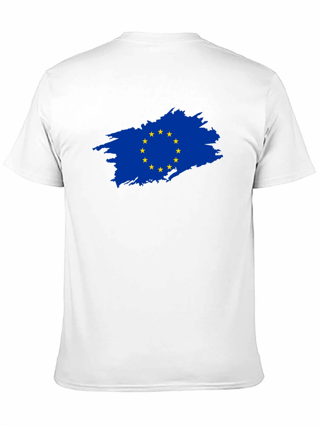 EU Flag Brushstroke Graphic Tee