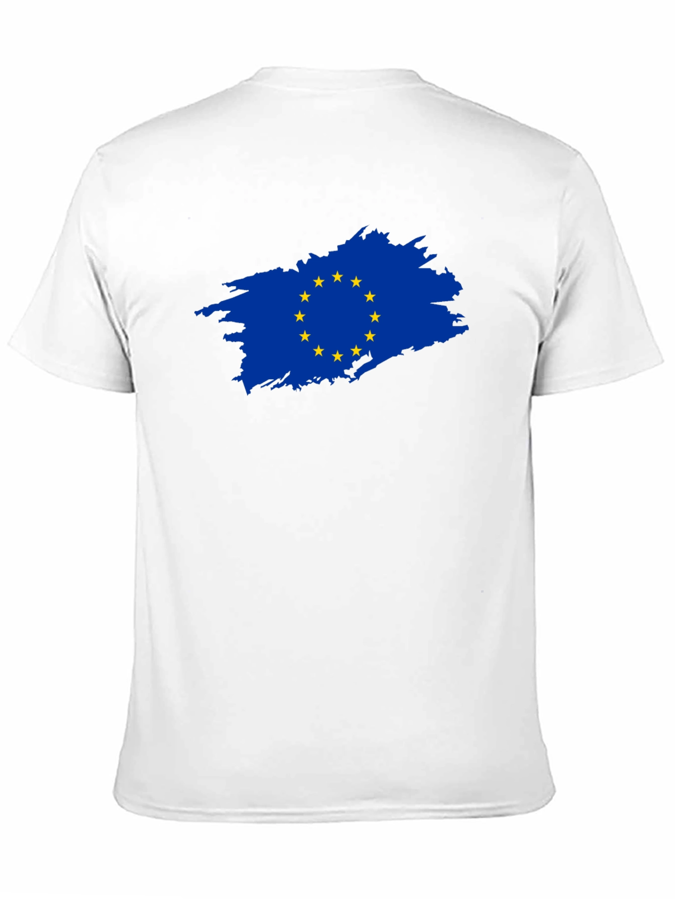EU Flag Brushstroke Graphic Tee