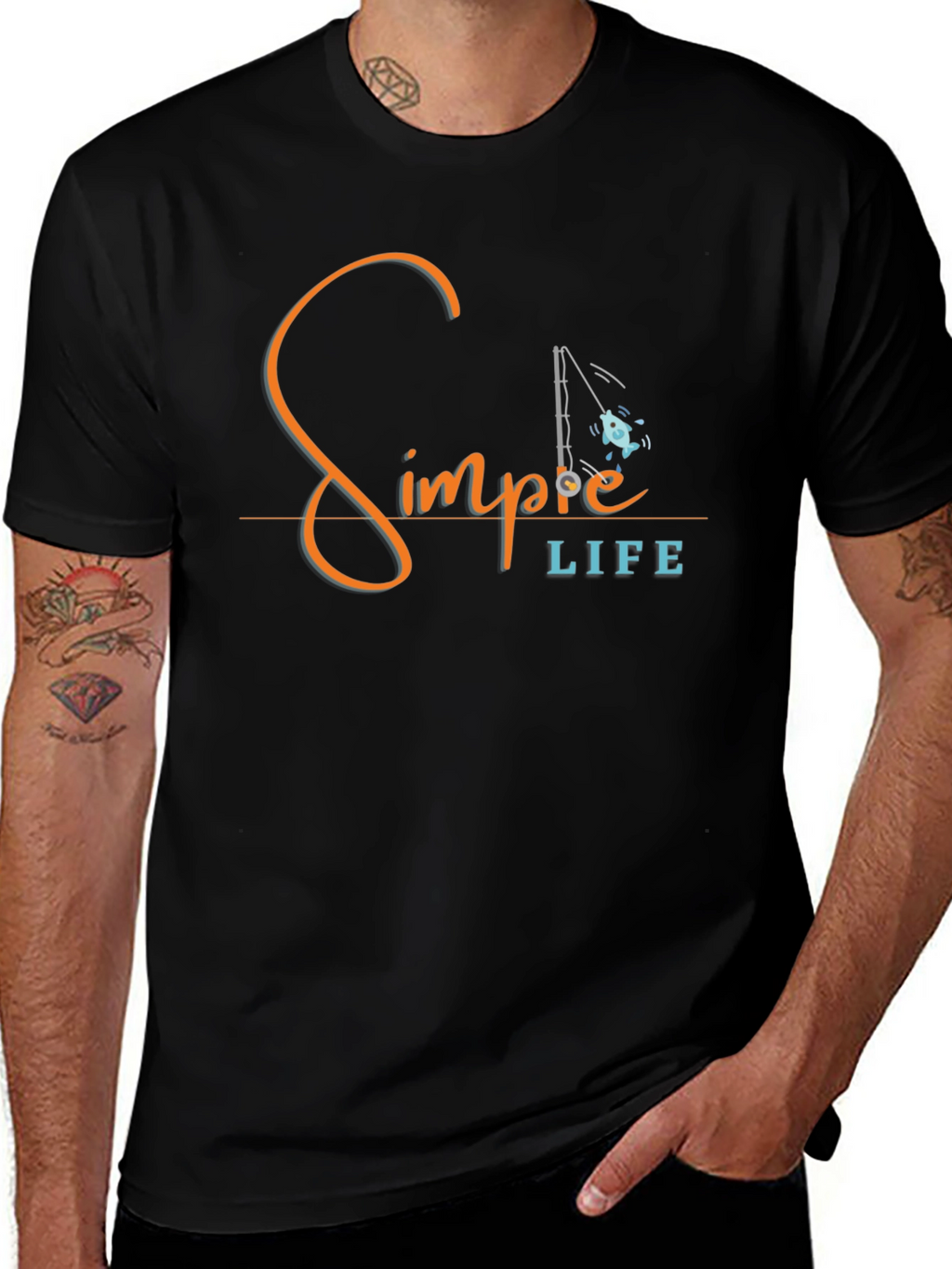 Simple Life Fishing T-Shirt