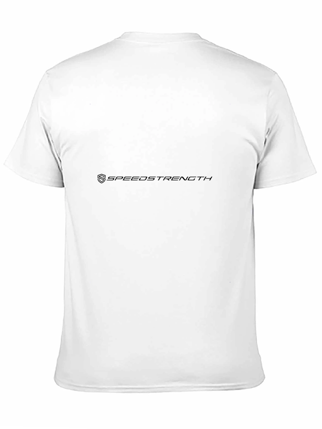 Mens Black Speedstrength Graphic T-Shirt