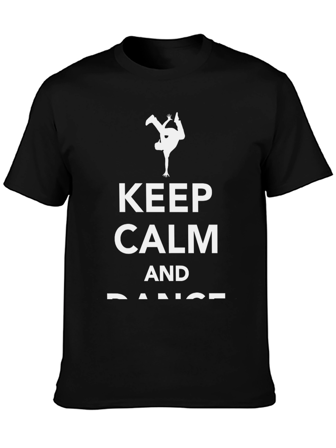 Keep Calm and Dance Graphic T-Shirt