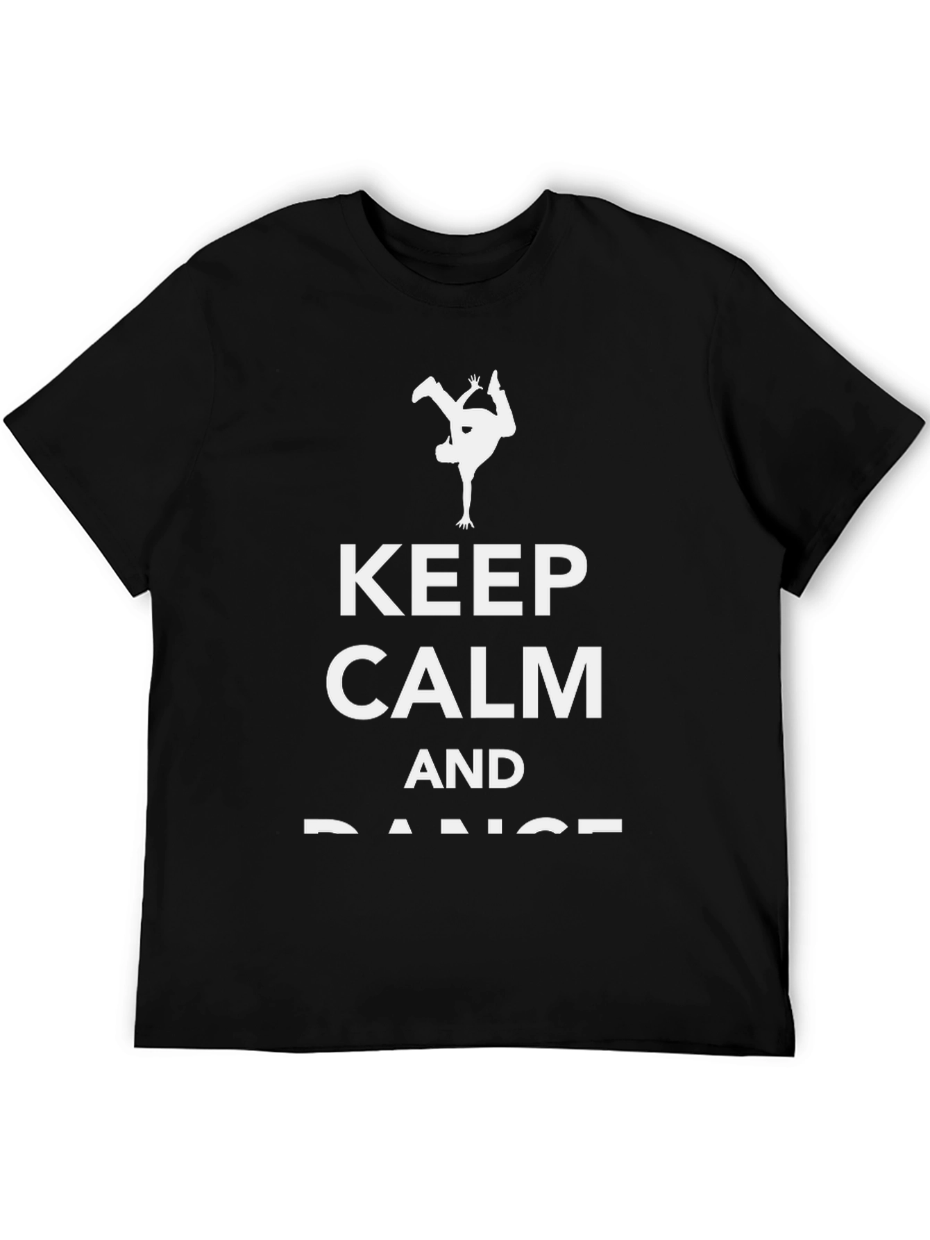 Keep Calm and Dance Graphic T-Shirt