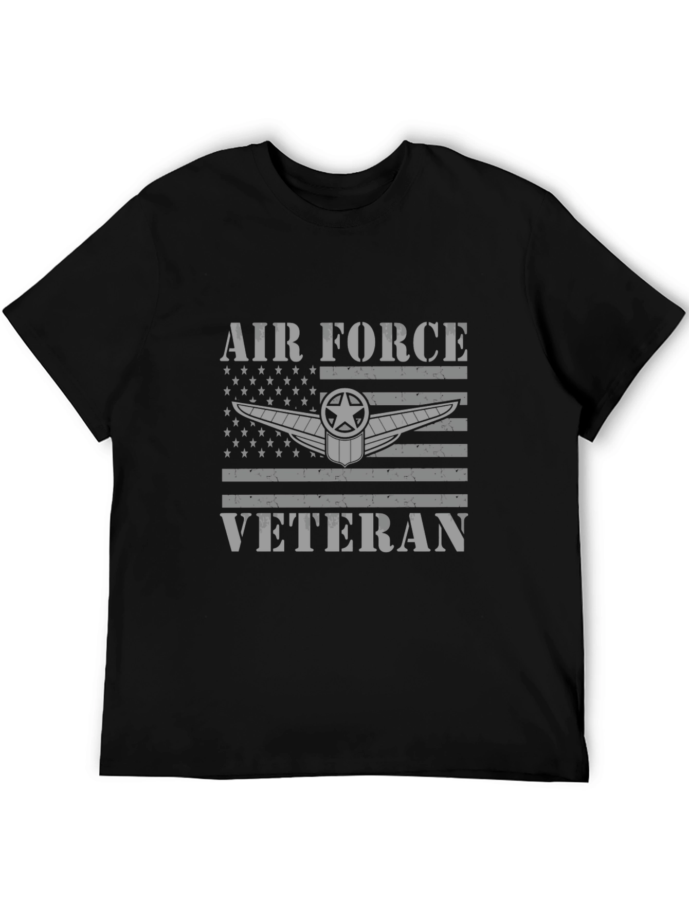 Air Force Veteran Graphic T-Shirt - Patriotic Design