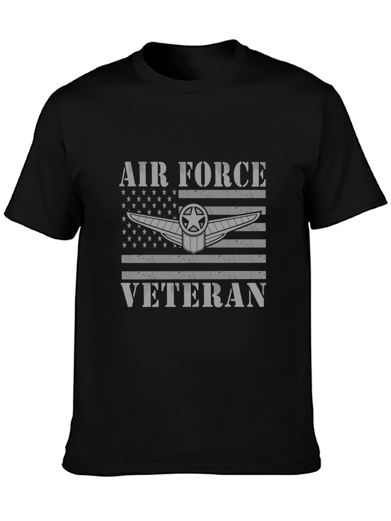 Air Force Veteran Graphic T-Shirt - Patriotic Design
