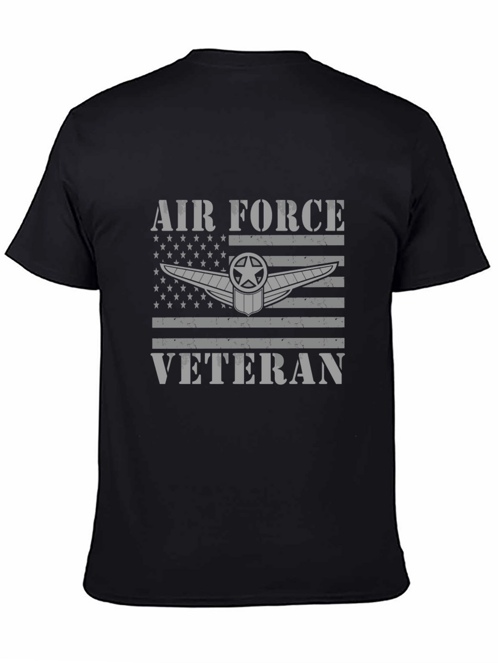 Air Force Veteran Graphic T-Shirt - Patriotic Design