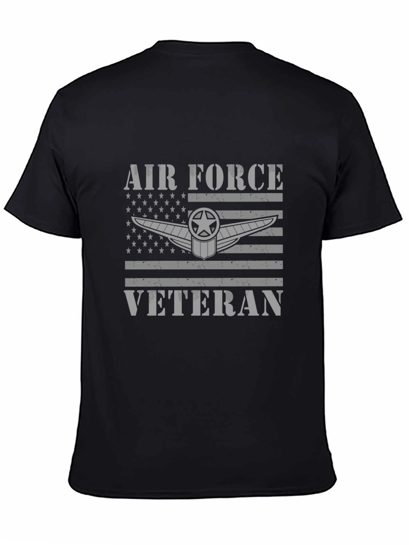 Air Force Veteran Graphic T-Shirt - Patriotic Design