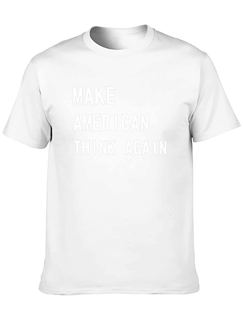 Make American Think Again Graphic Tee - Black