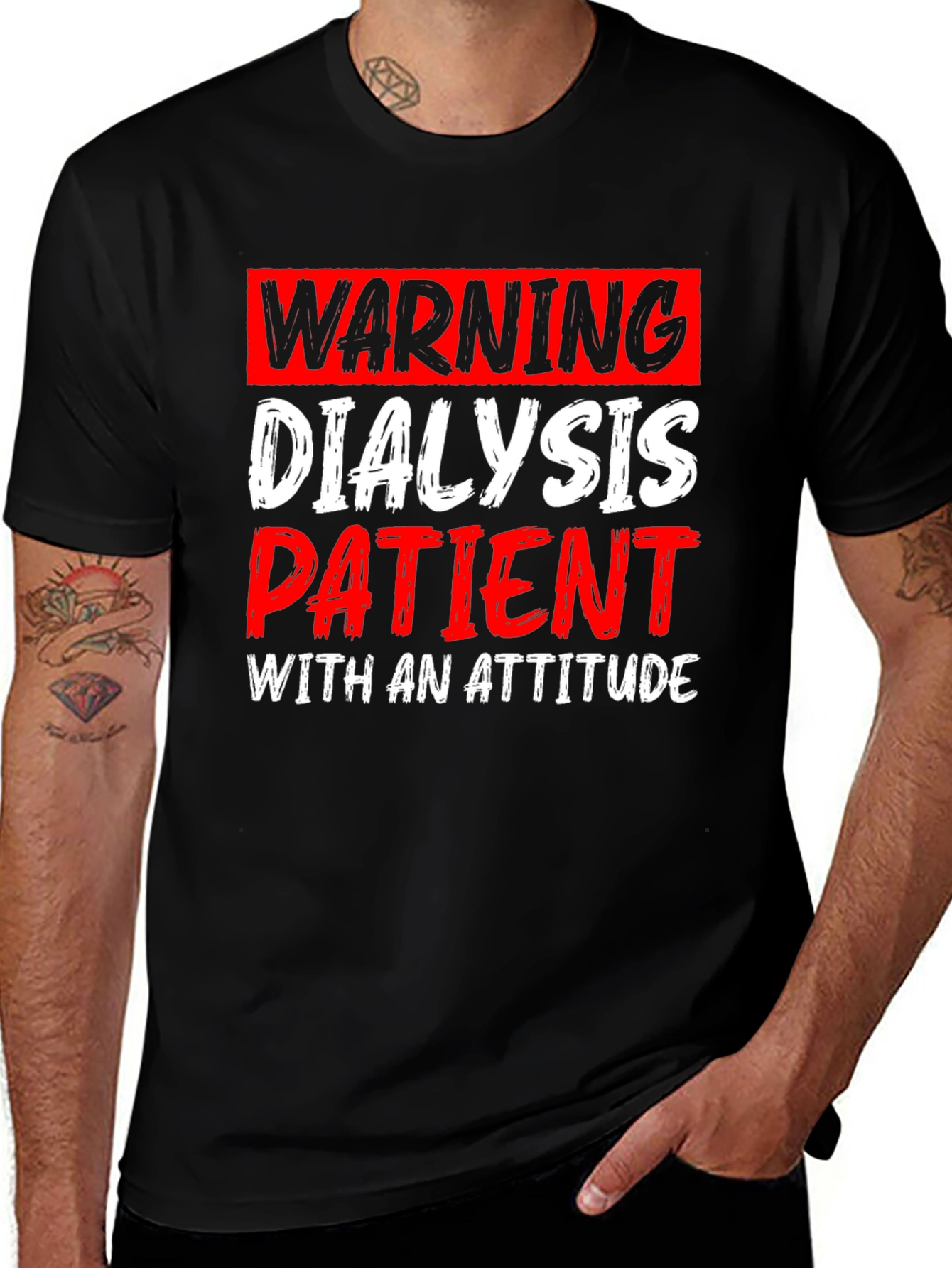 Warning Dialysis Patient T-Shirt