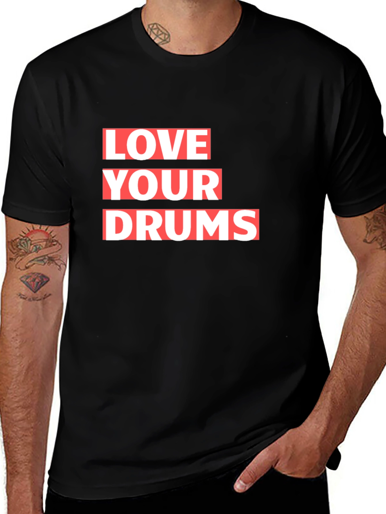 Love Your Drums Graphic T-Shirt