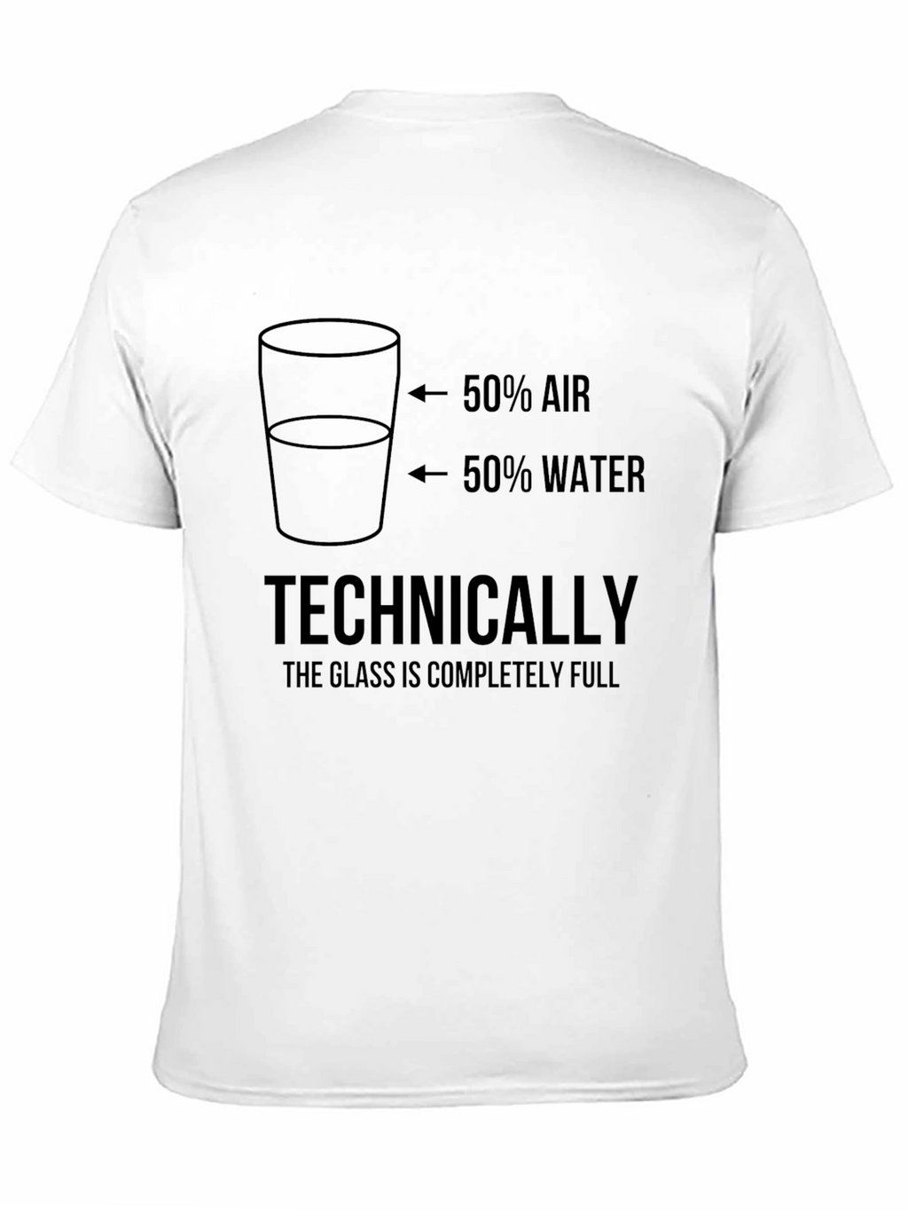 Funny Glass is Full Graphic Tee