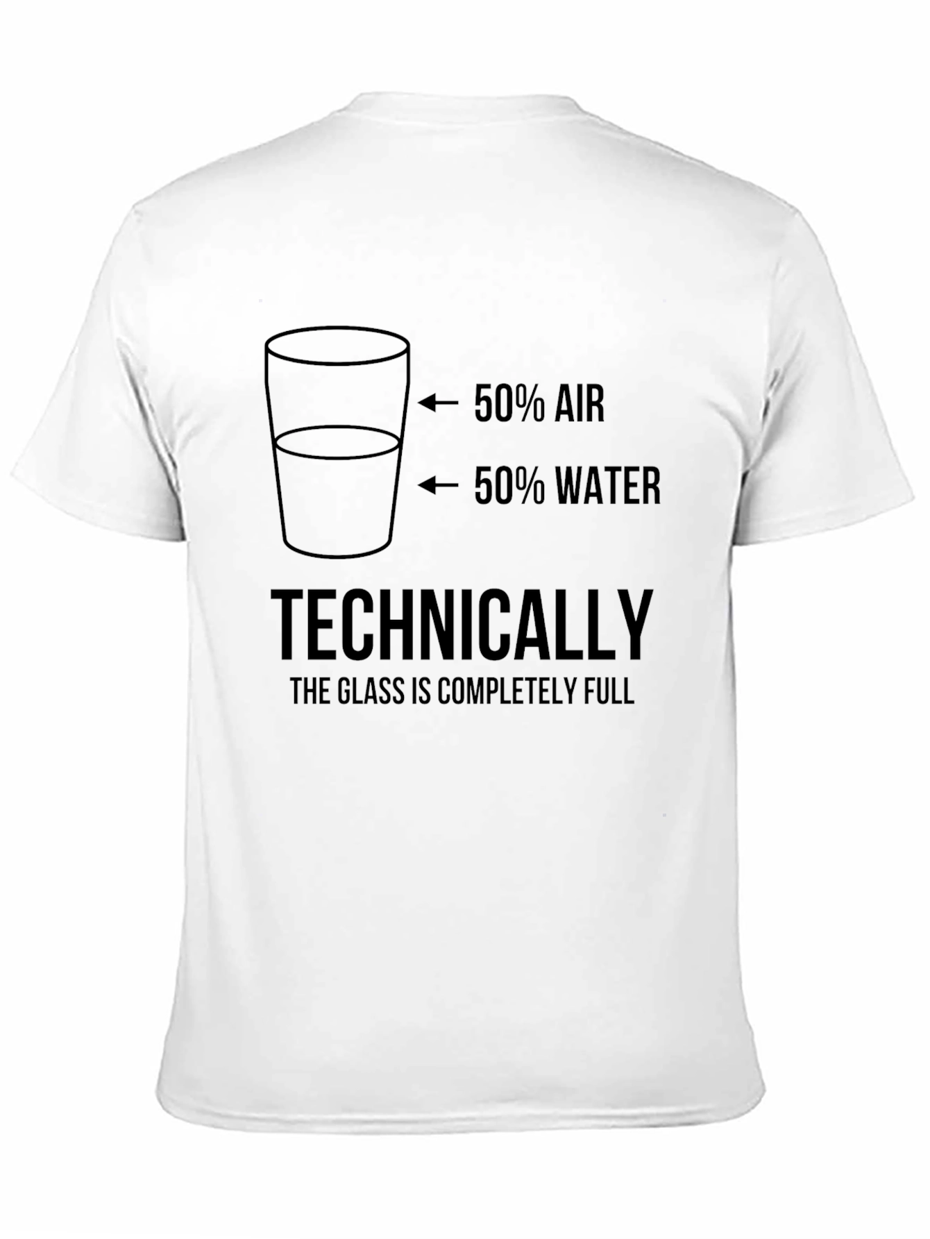Funny Glass is Full Graphic Tee