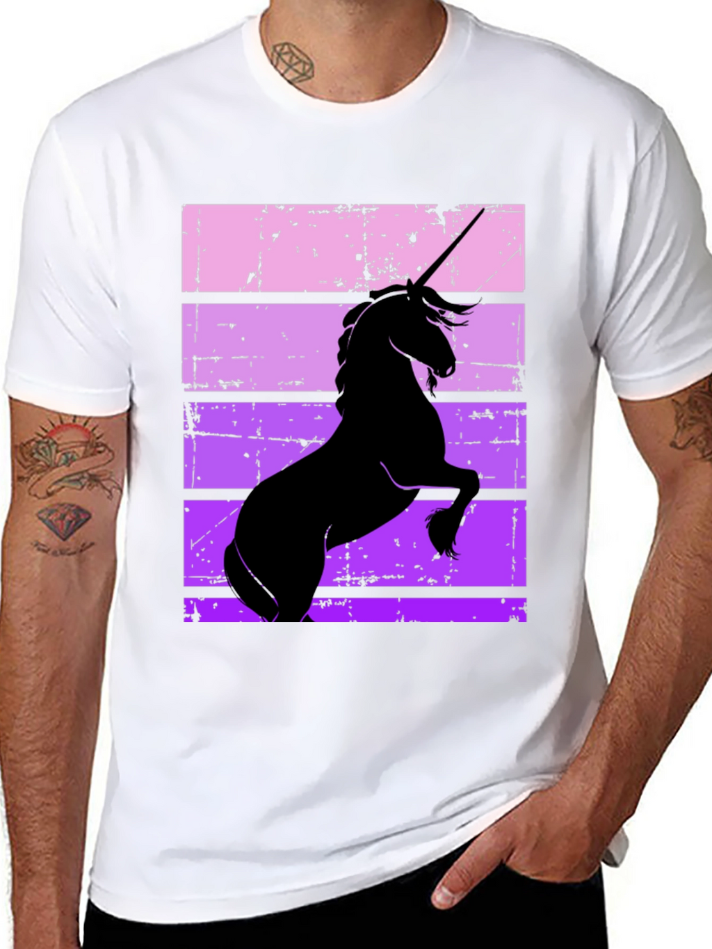 Unicorn Silhouette Graphic Tee