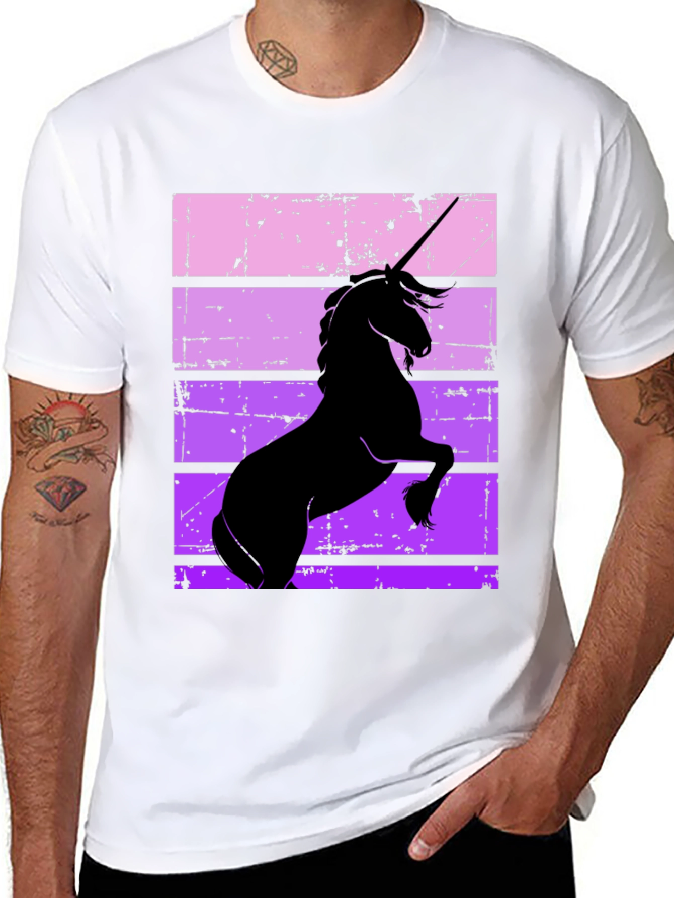 Unicorn Silhouette Graphic Tee