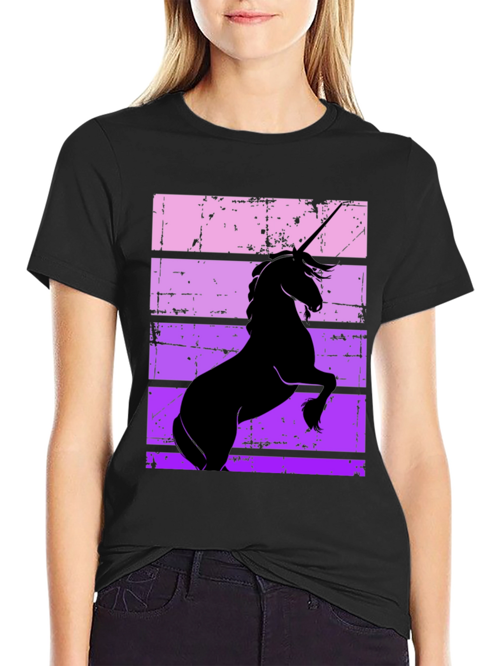 Unicorn Silhouette Graphic Tee