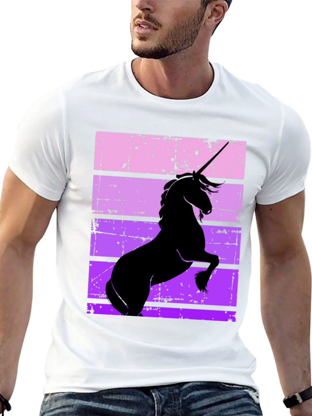 Unicorn Silhouette Graphic Tee