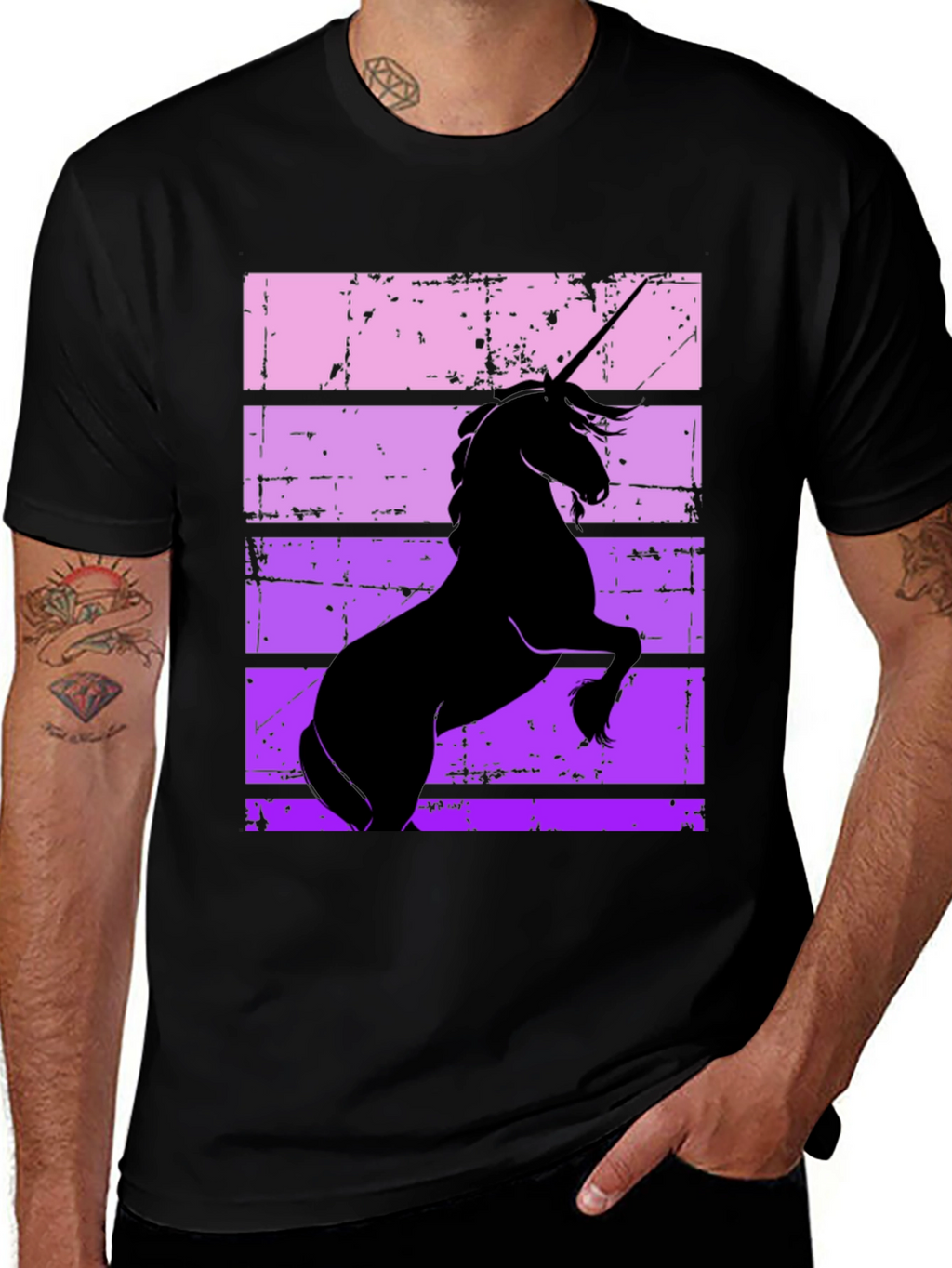 Unicorn Silhouette Graphic Tee