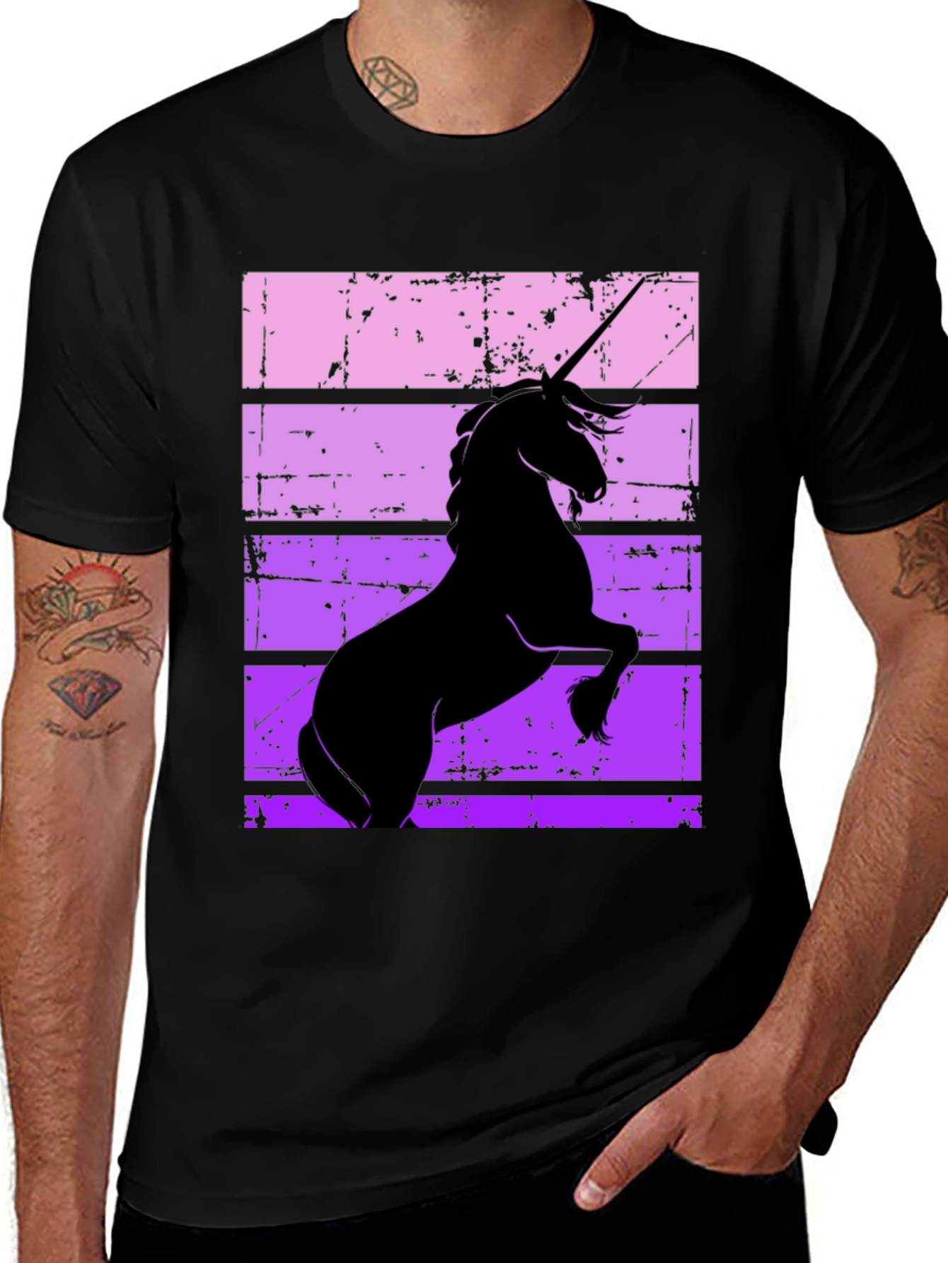 Unicorn Silhouette Graphic Tee