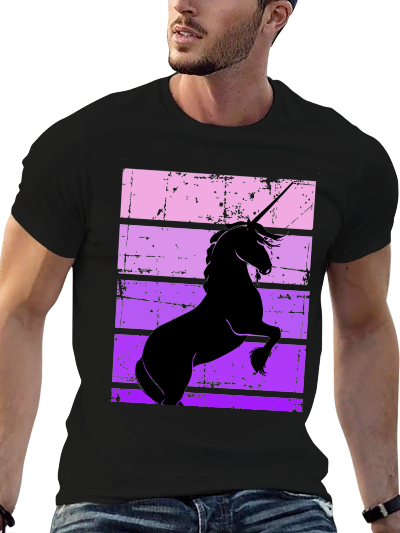 Unicorn Silhouette Graphic Tee