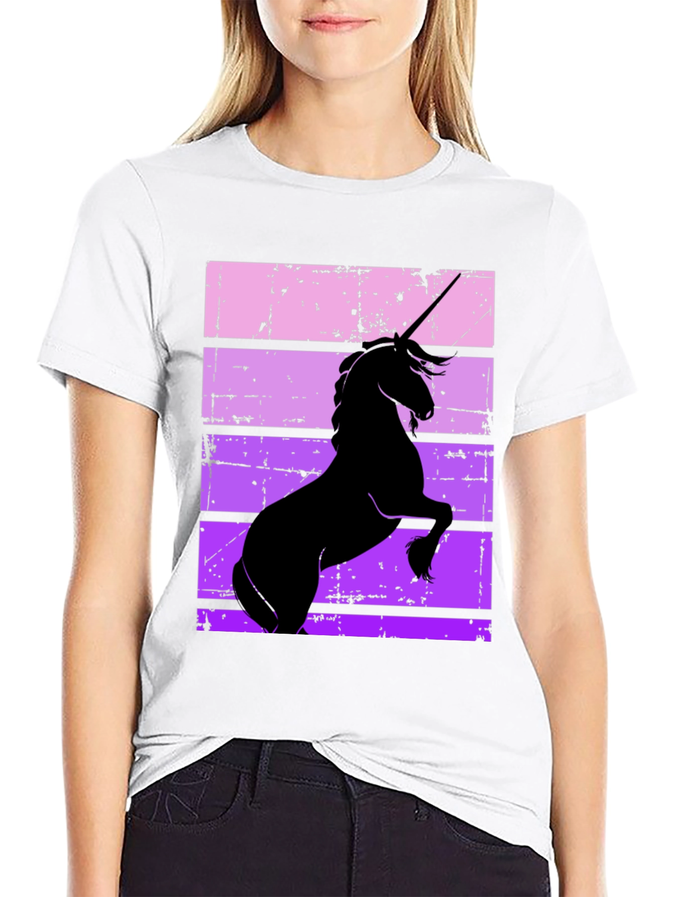 Unicorn Silhouette Graphic Tee