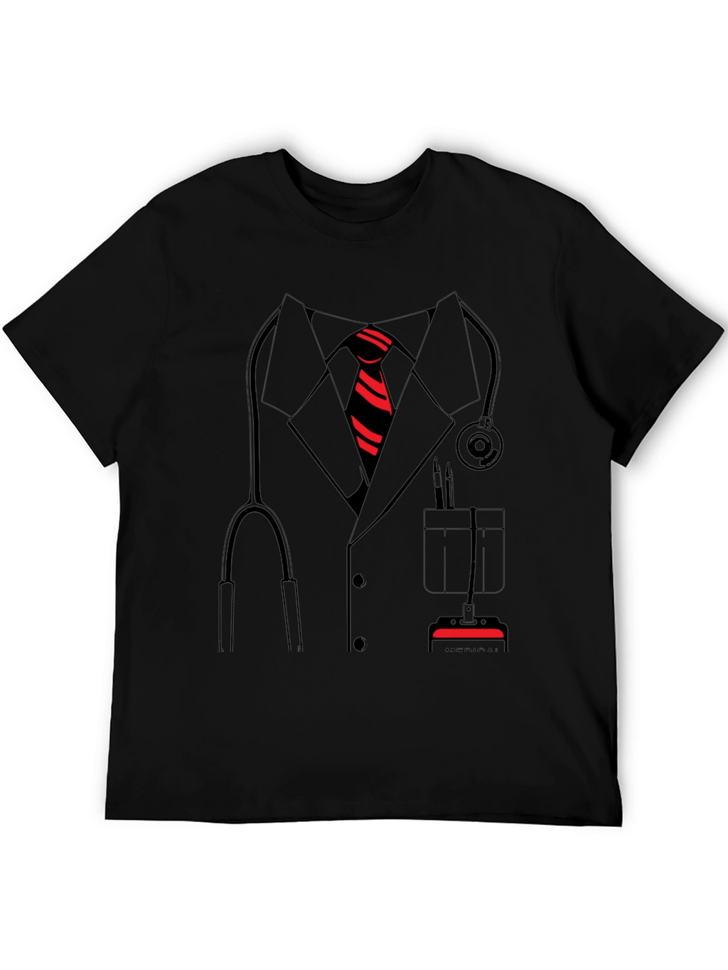 Doctor Costume T-Shirt - Medical Professional Design
