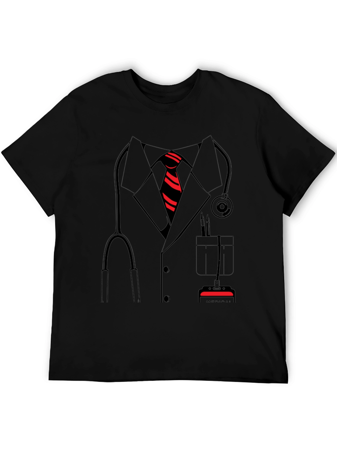 Doctor Costume T-Shirt - Medical Professional Design