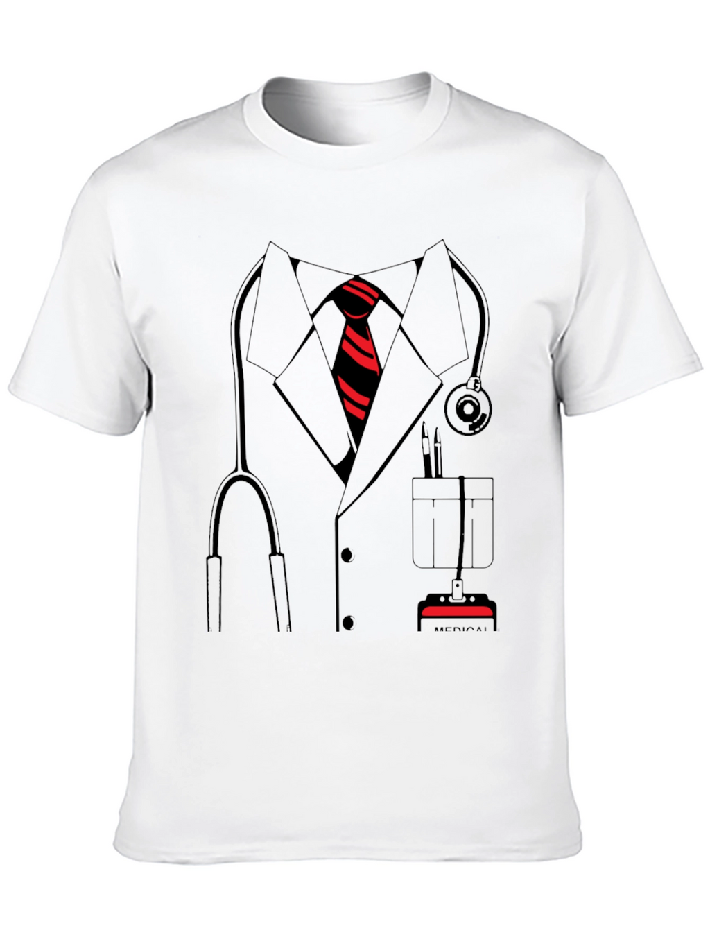 Doctor Costume T-Shirt - Medical Professional Design