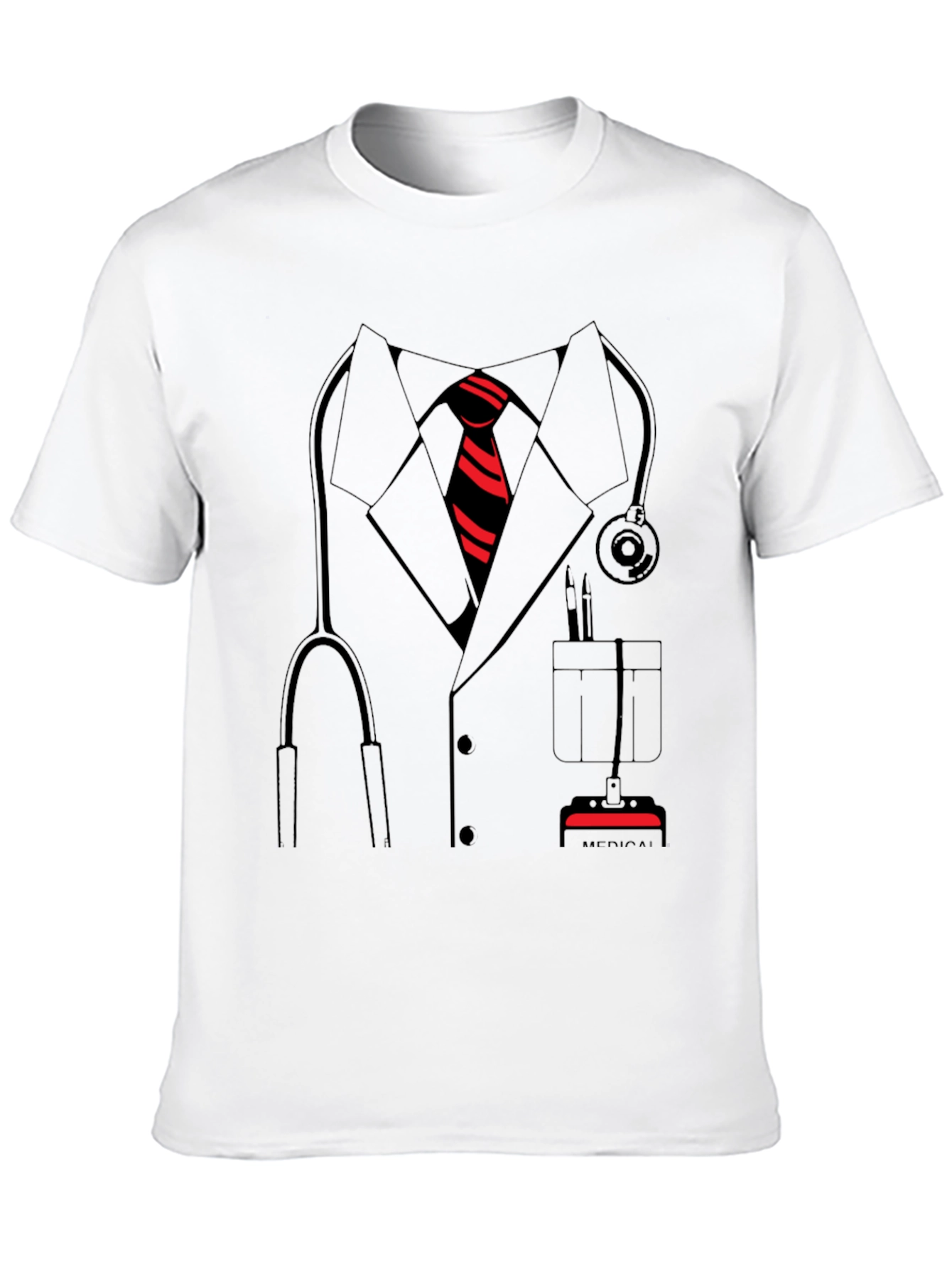 Doctor Costume T-Shirt - Medical Professional Design