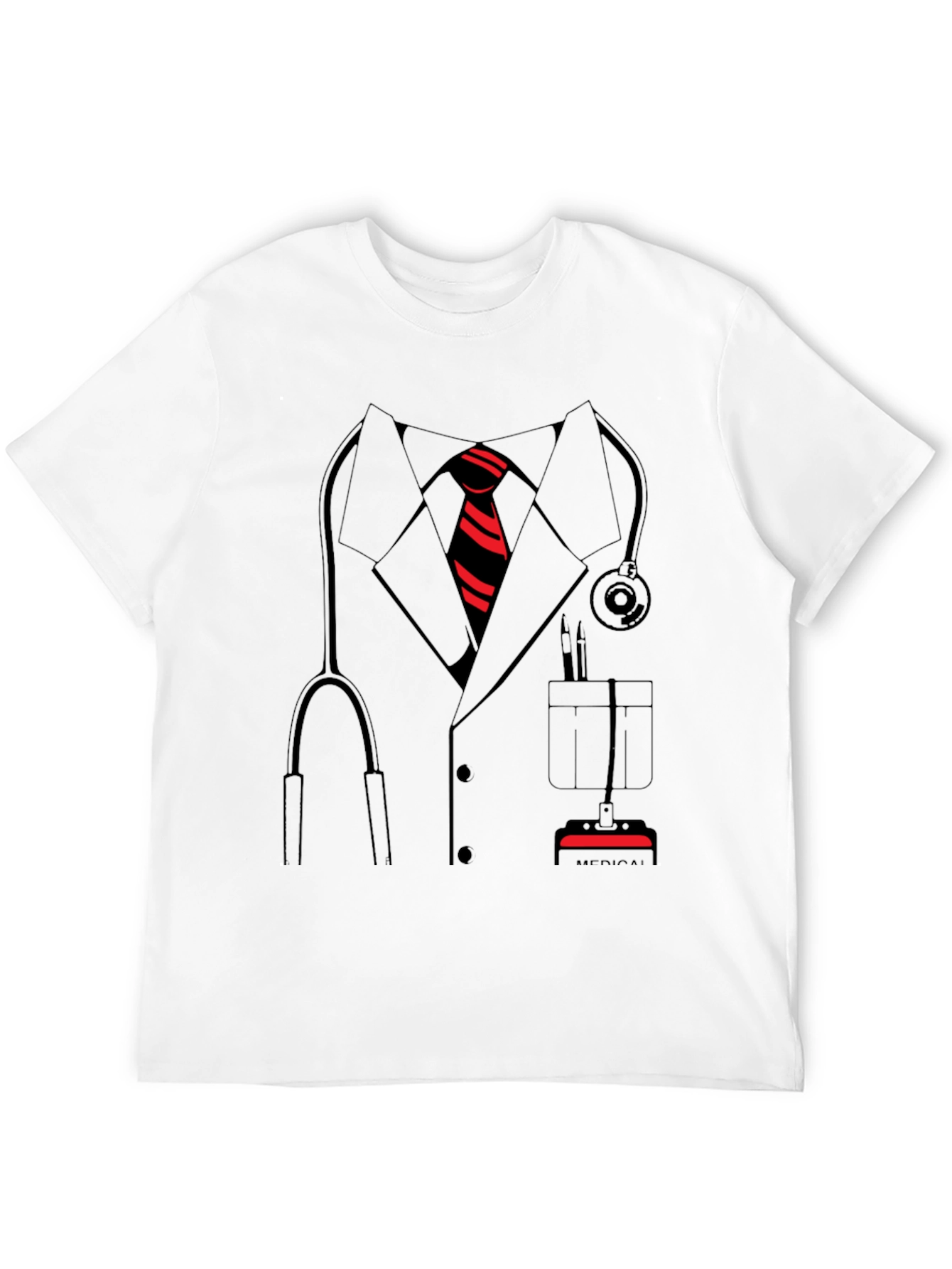Doctor Costume T-Shirt - Medical Professional Design