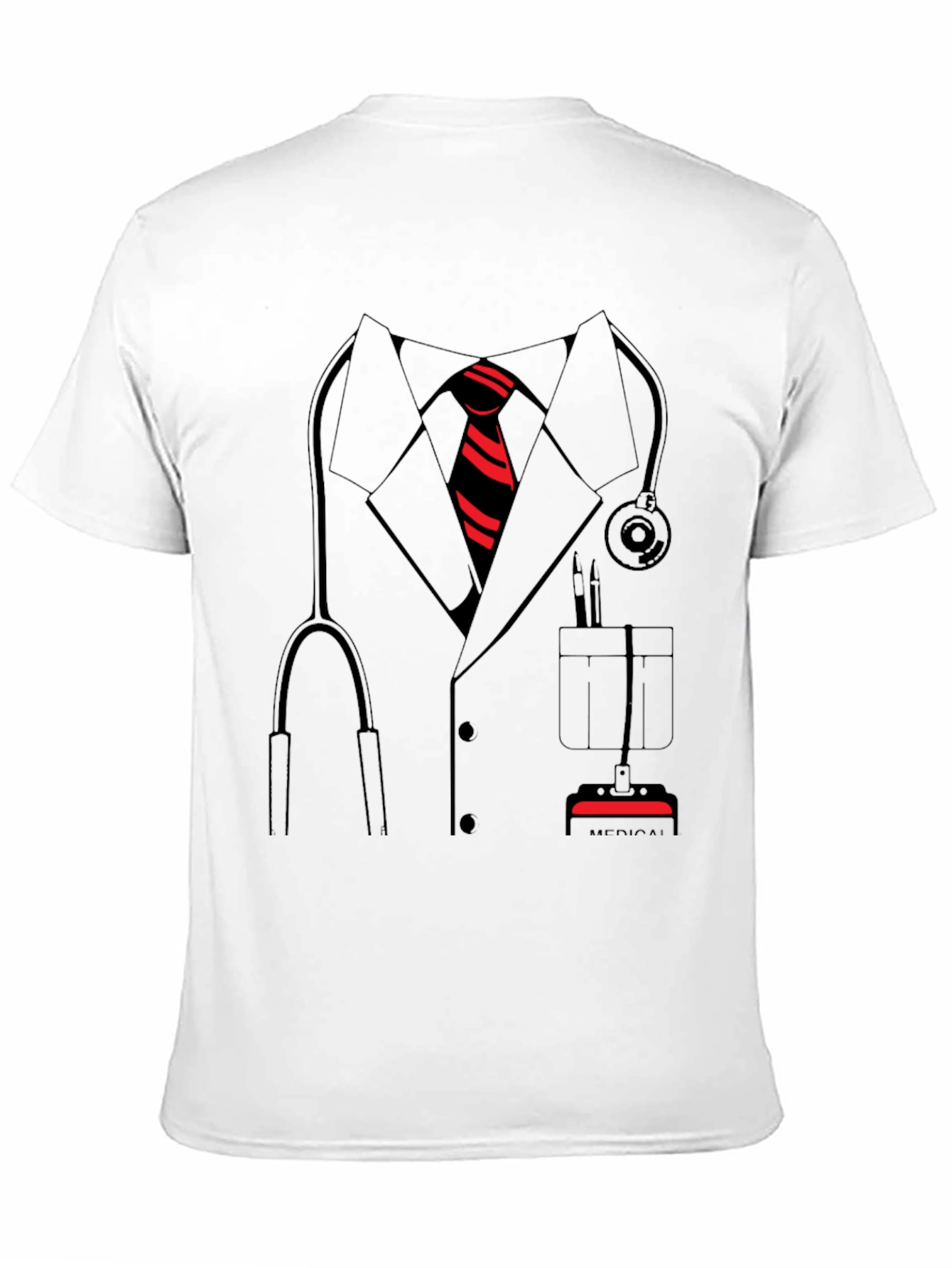 Doctor Costume T-Shirt - Medical Professional Design