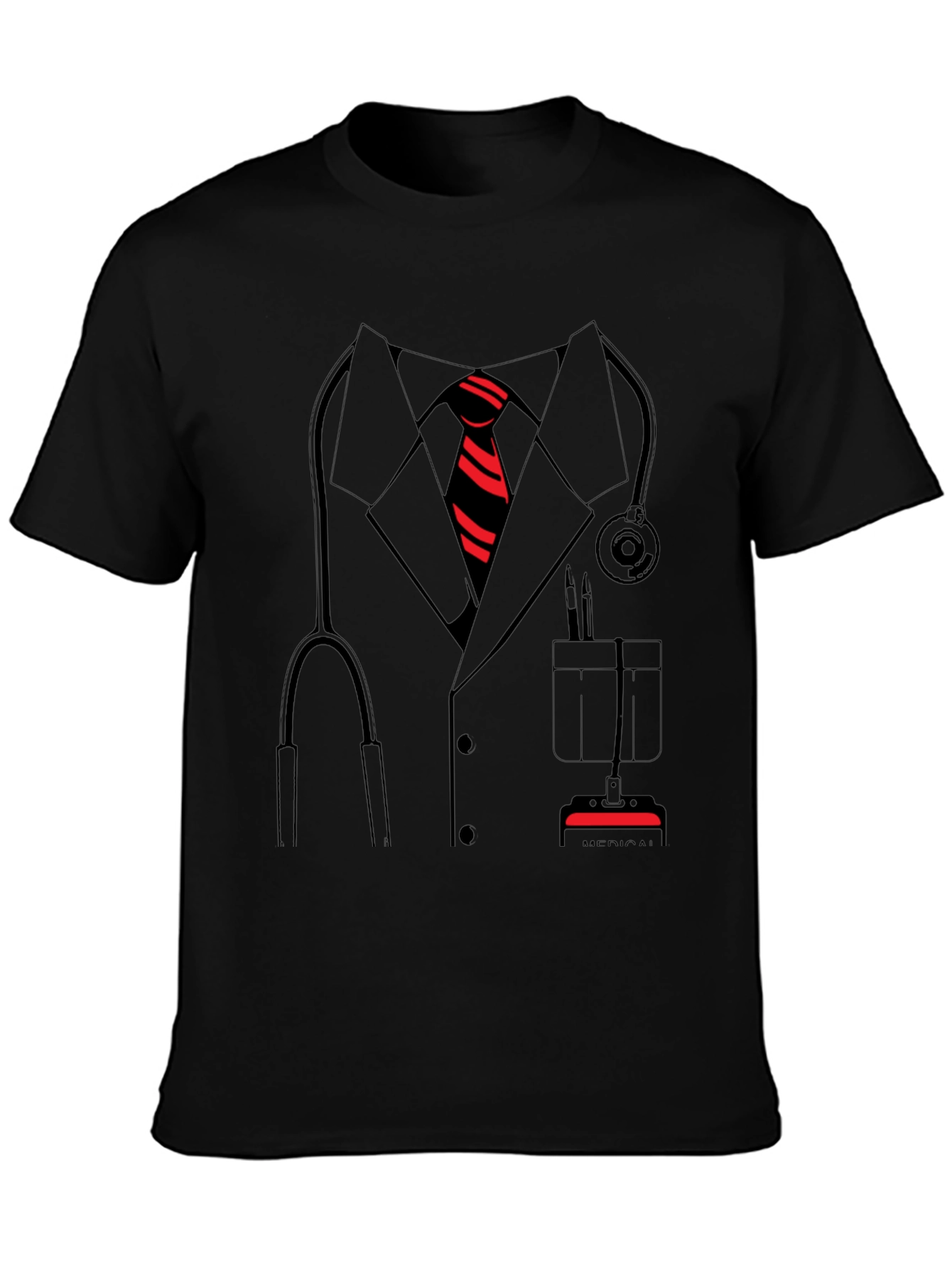 Doctor Costume T-Shirt - Medical Professional Design