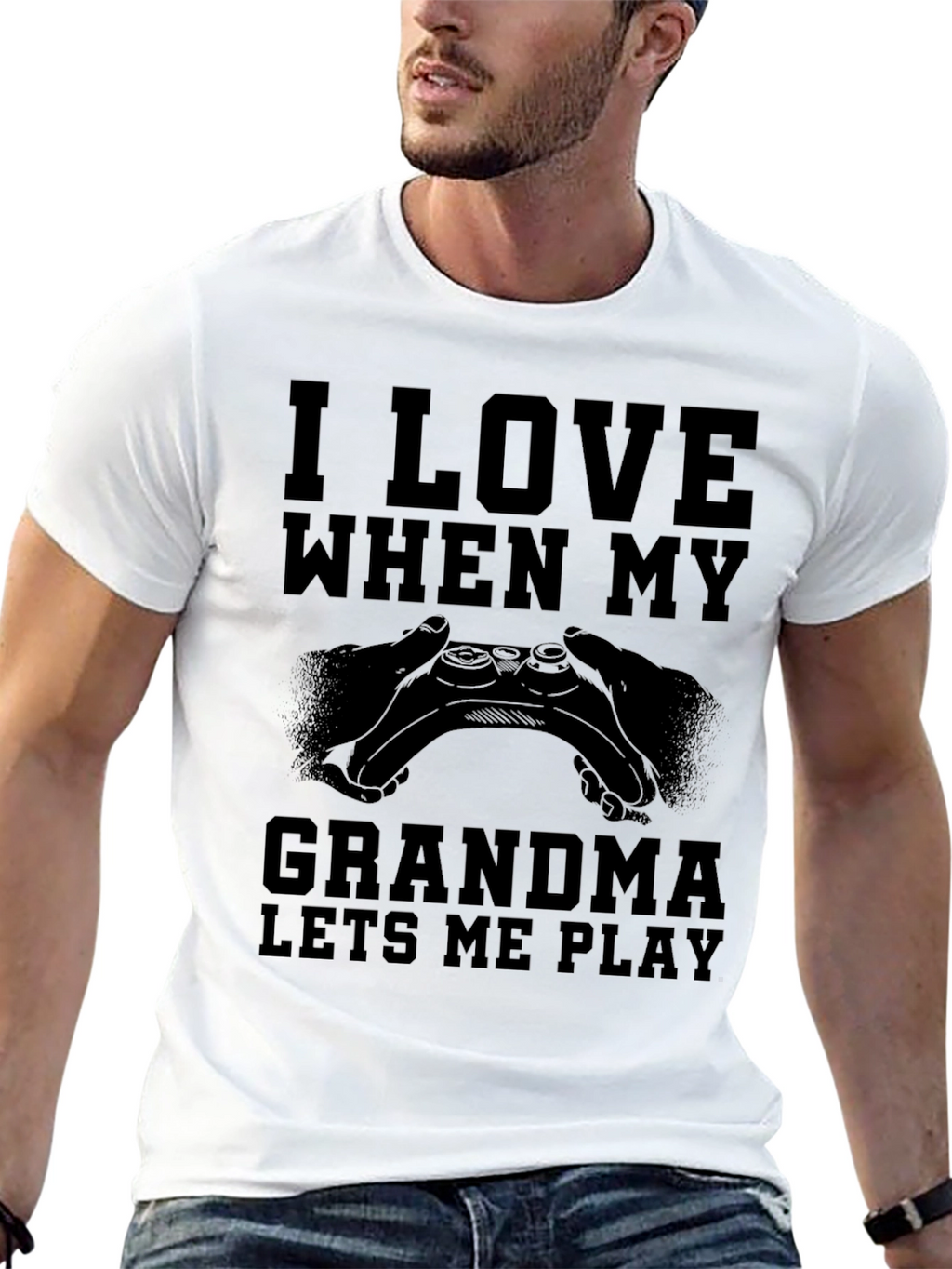 I Love When My Grandma Lets Me Play T-Shirt