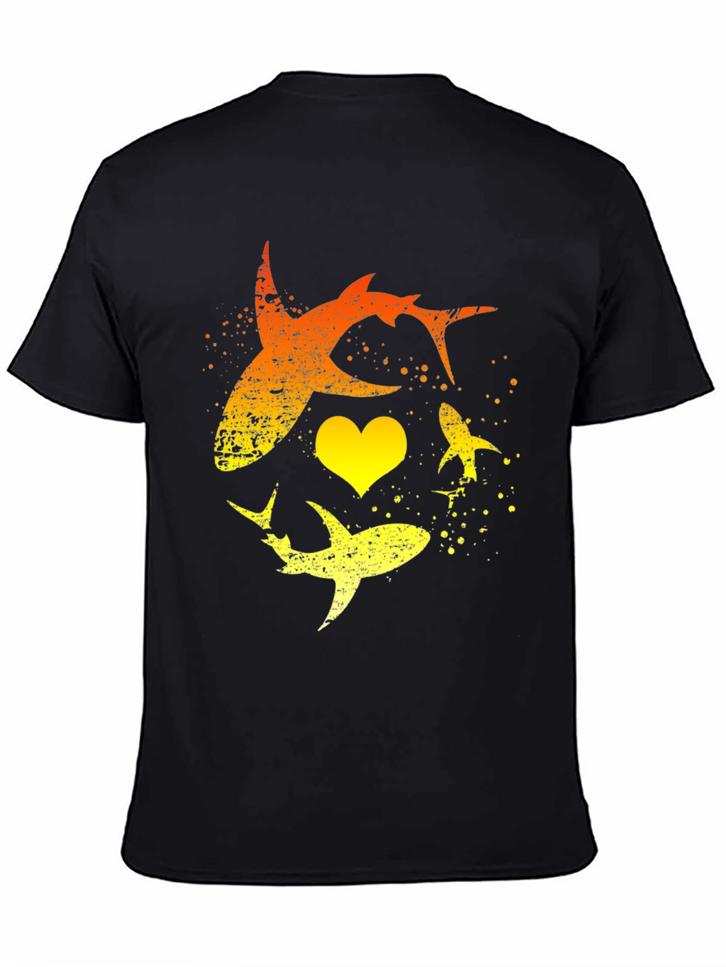 Shark Heart Graphic T-Shirt