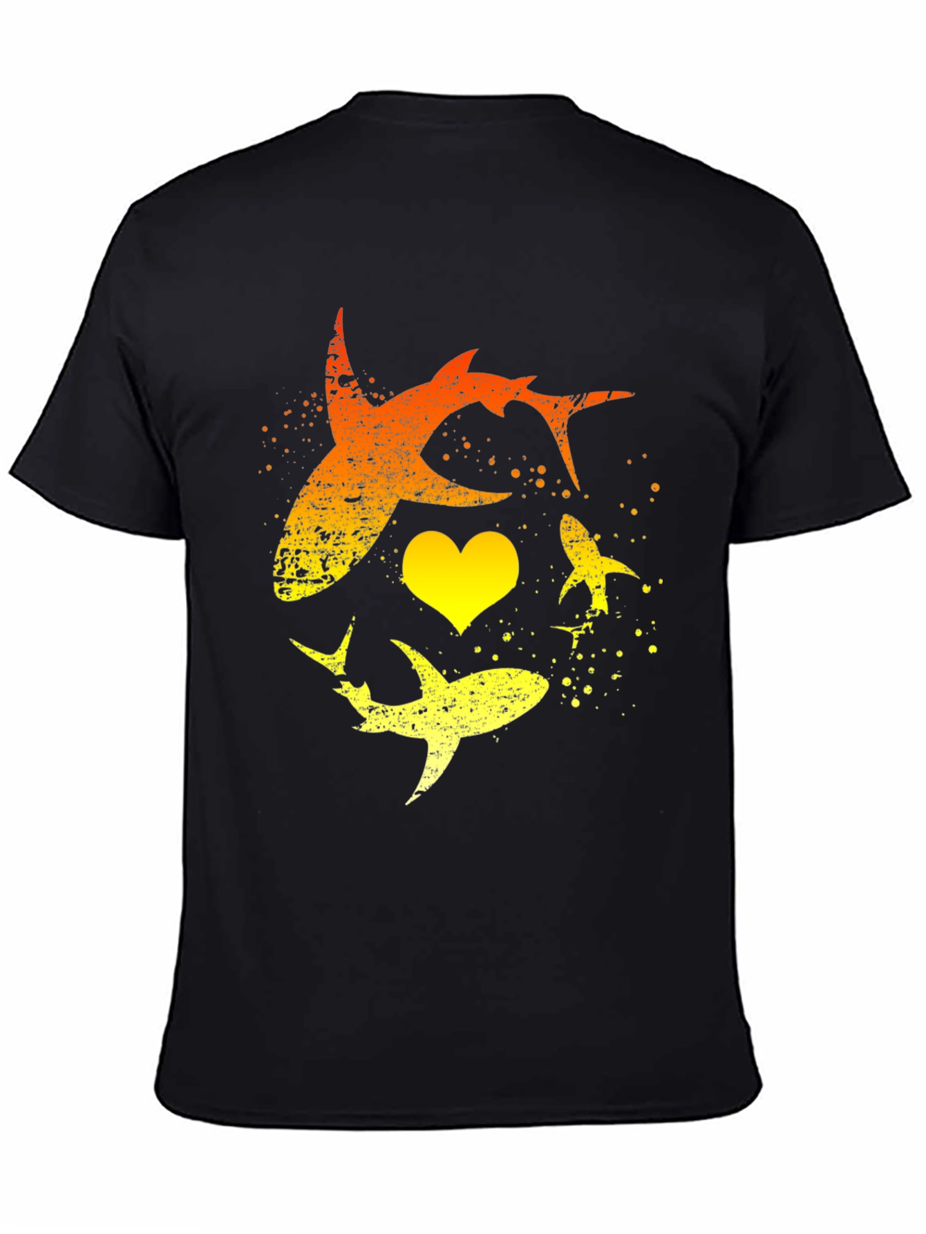 Shark Heart Graphic T-Shirt