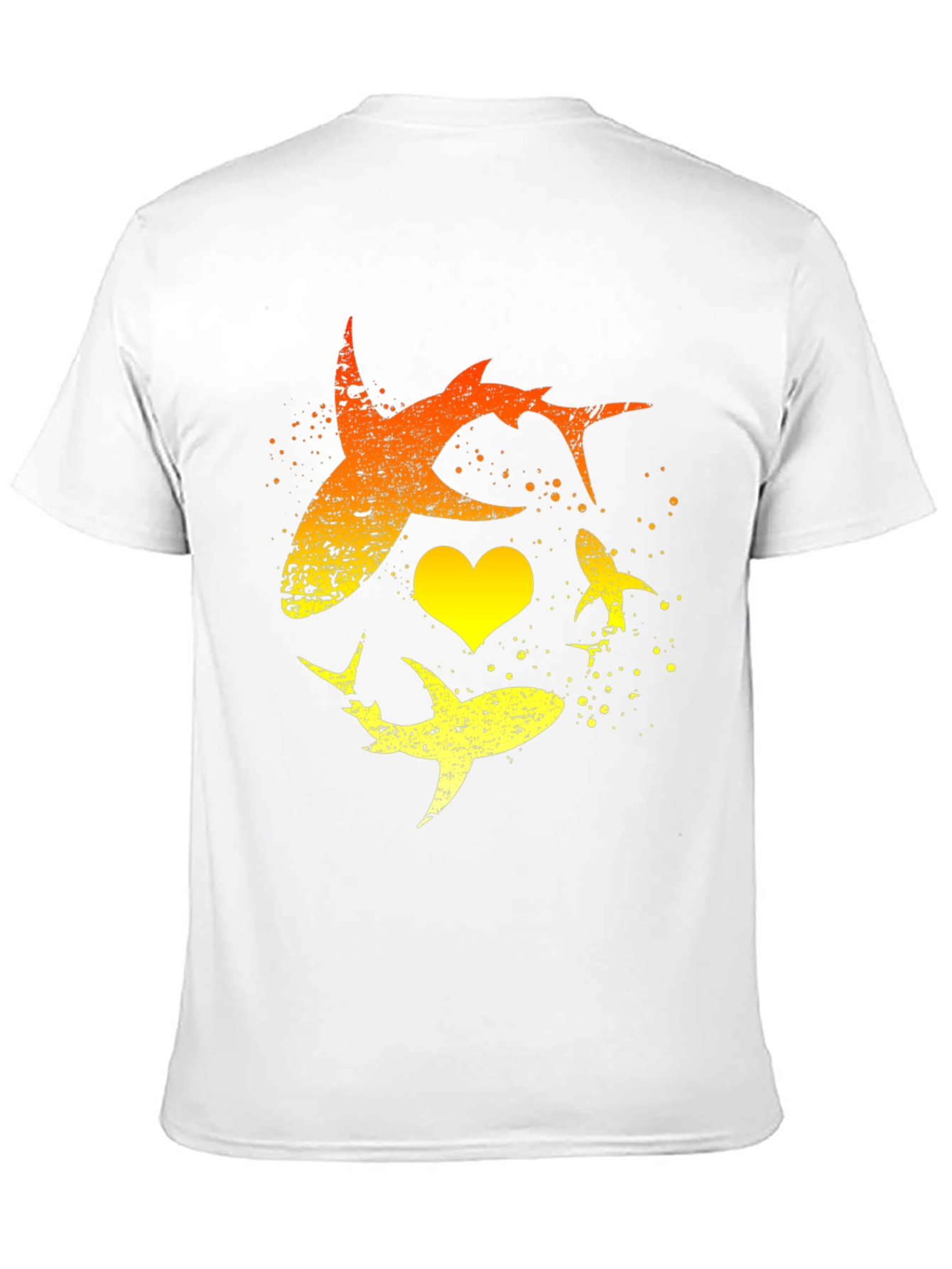 Shark Heart Graphic T-Shirt