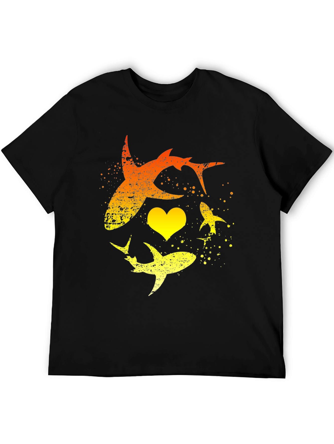 Shark Heart Graphic T-Shirt