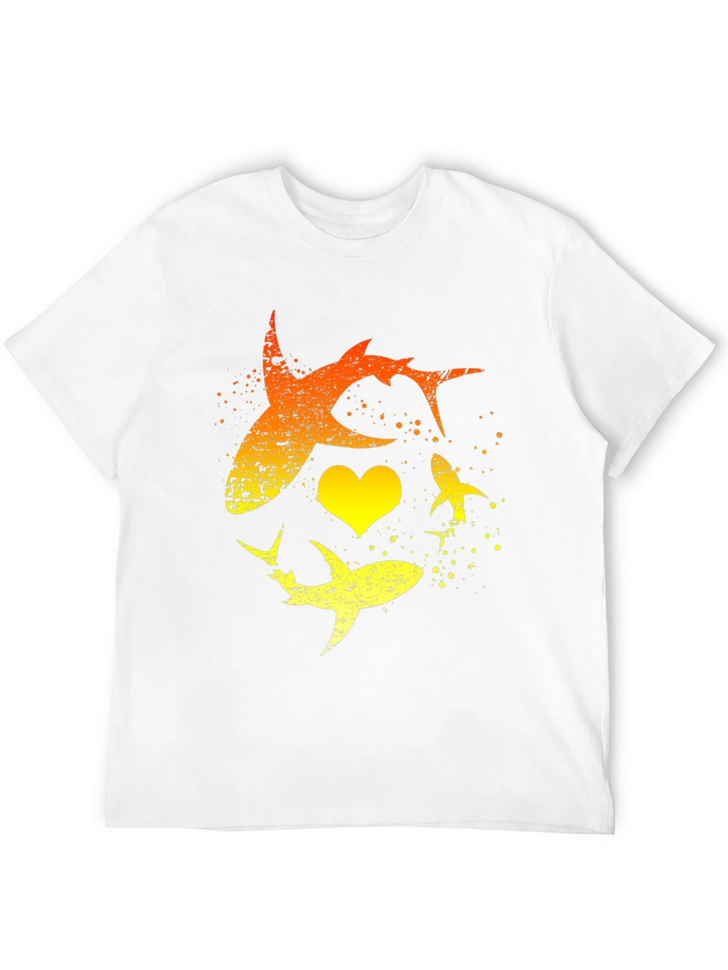 Shark Heart Graphic T-Shirt
