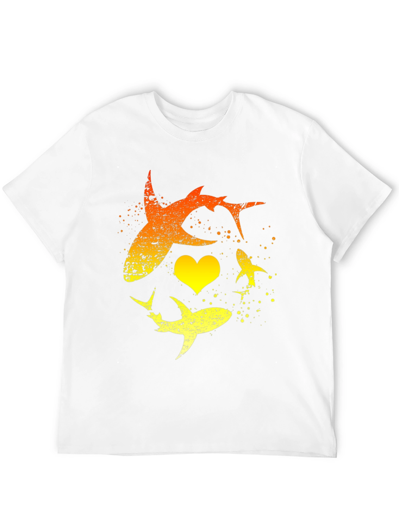 Shark Heart Graphic T-Shirt