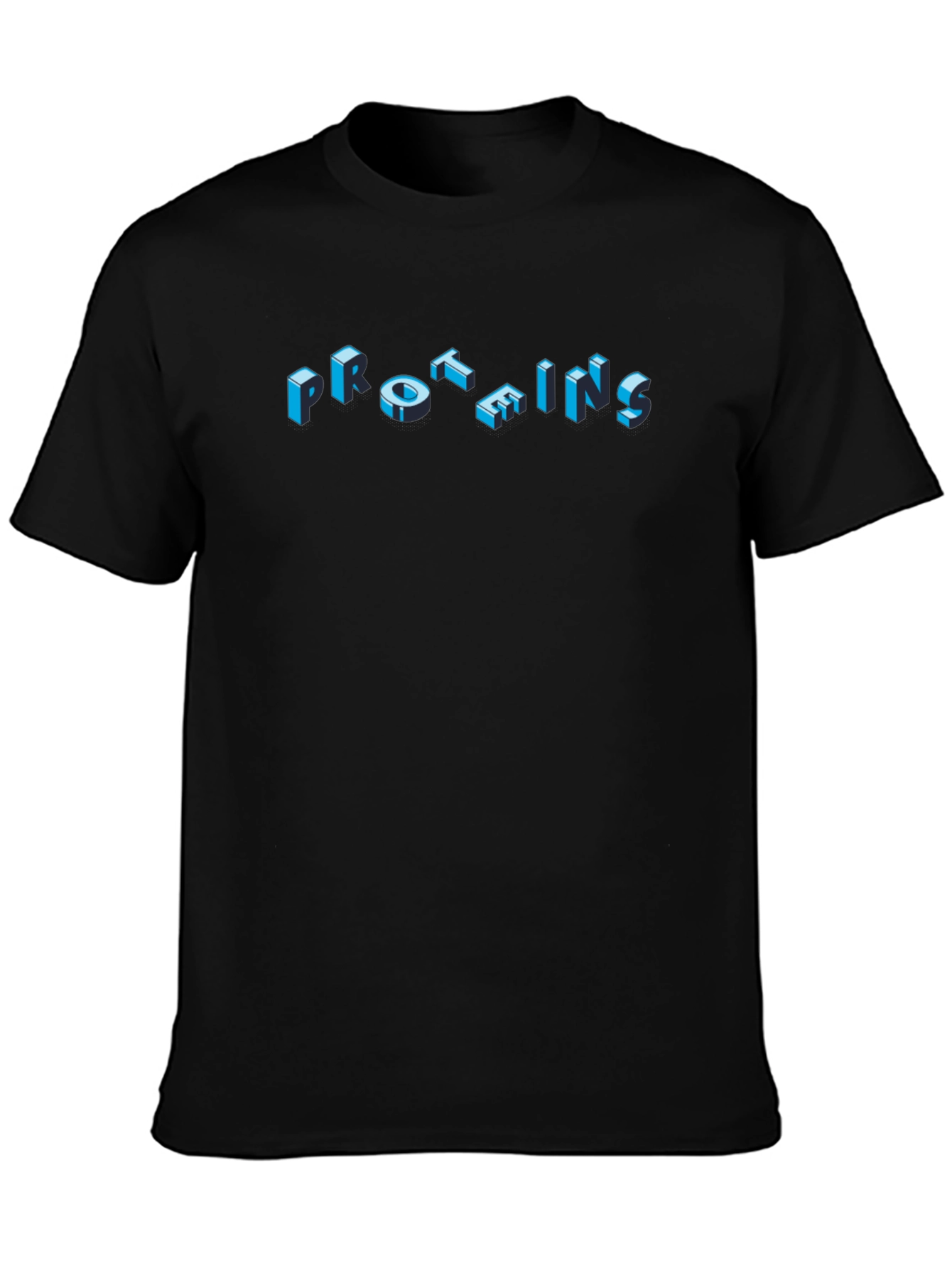 Protein Black T-Shirt Graphic Tee